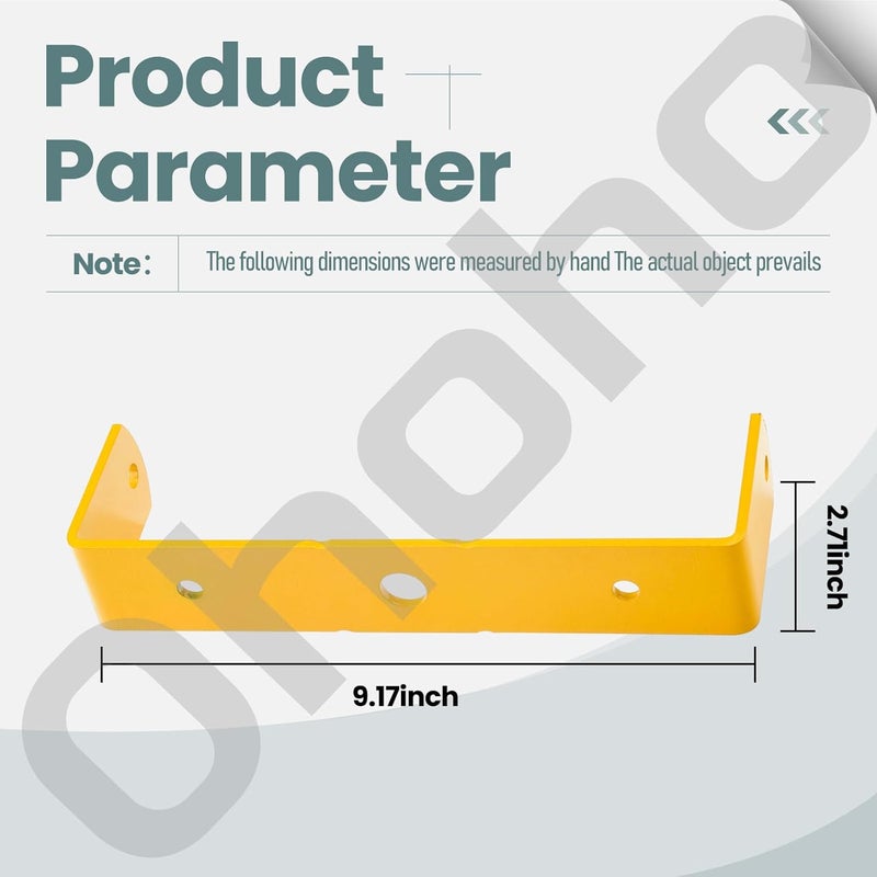 Ohoho 783-06088A-4021 Seat Pivot Bracket - by - Compatible with Cub Cadet LTX1040 GTX1054 LGT1050 LGT1054 LGTX1050 - Yellow - Image 2